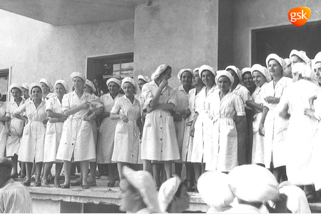 Foto storica GSK in Italia