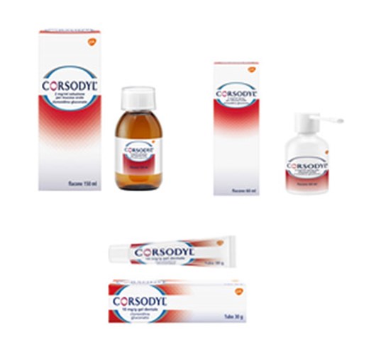 Prodotto GSK CH salute orale