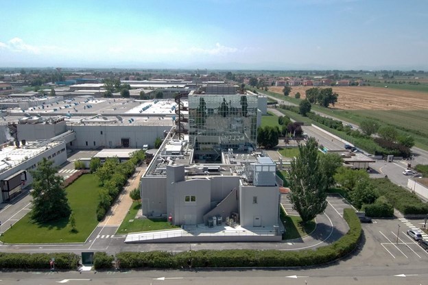 Vista aerea stabilimento Parma