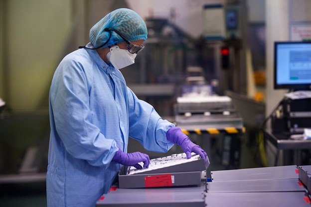 Lavorazione anticorpi monoclonali stabilimento Parma