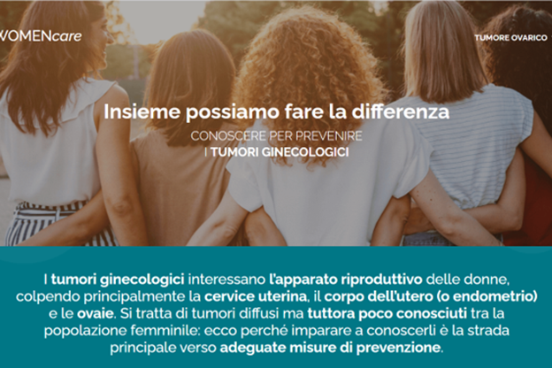 Homepage sito womencare.it